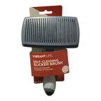 Cepillo para Perros Vibrant Life – Autolimpiante, Ideal para Pelo Medio y Largo