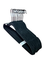 Set de 10 Ganchos de Ropa Aterciopelados – Antideslizantes y Ultrafinos