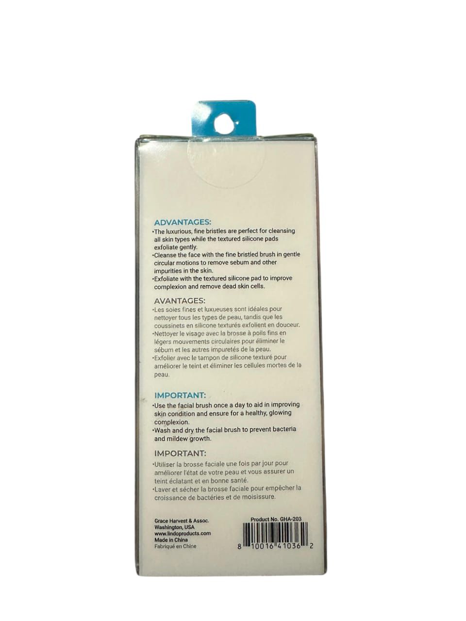 Cepillo Facial Exfoliante 2 en 1 – Limpieza Profunda